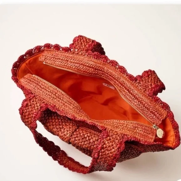 Kate Spade X Target Raffia Bow Tote Bag NWT - Picture 2 of 8